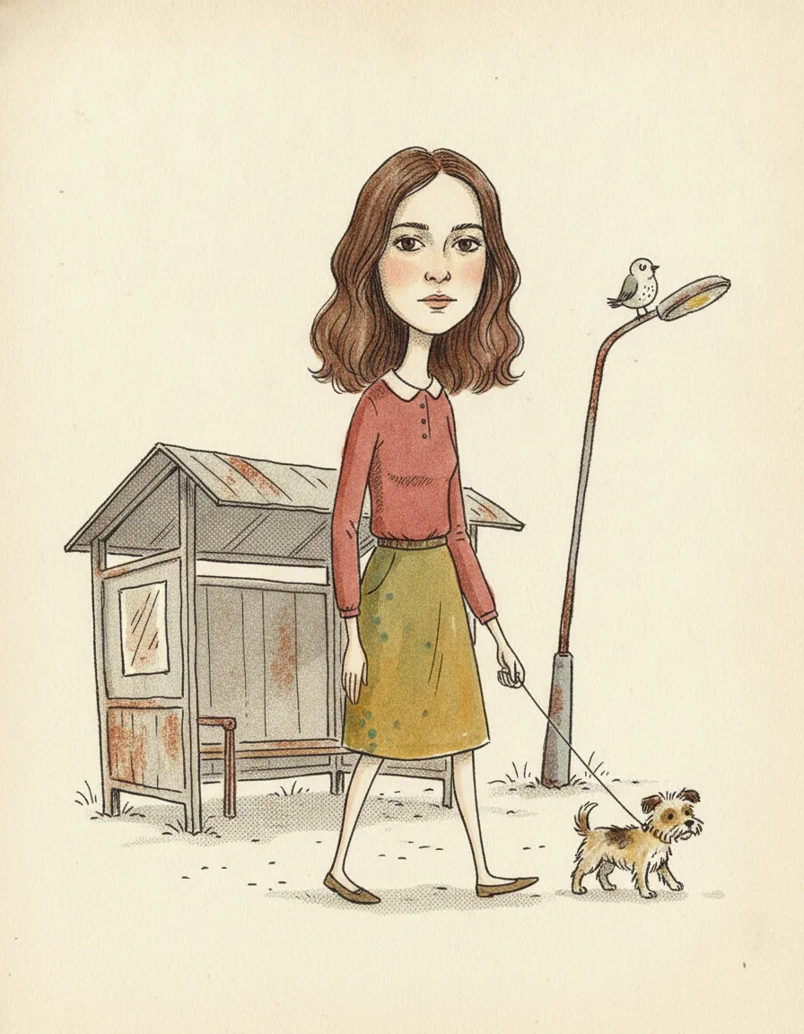 Eastern European Storybook Portrait: a 1980s-style edit made with this prompt